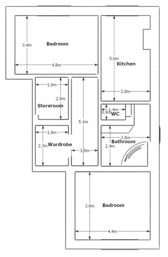 Brezno 2 Izbovy Apartman Sabi Luaran gambar